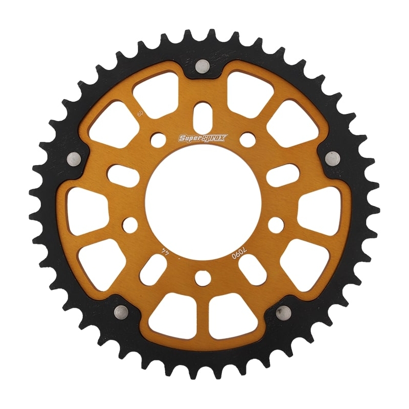 Rear sprocket SUPERSPROX STEALTH gold 44T, 530