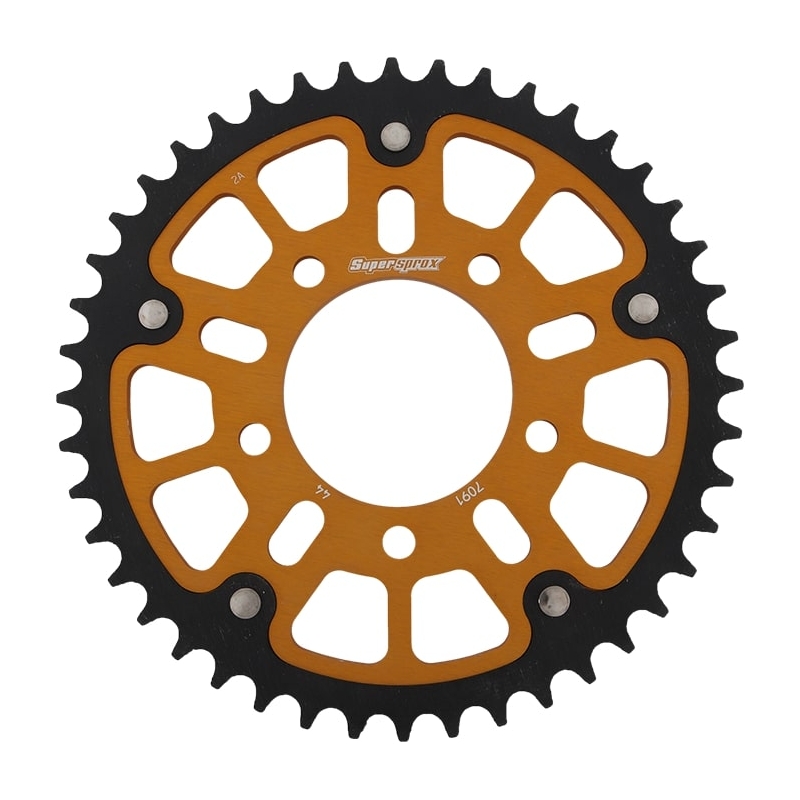 Rear sprocket SUPERSPROX STEALTH gold 44T, 520
