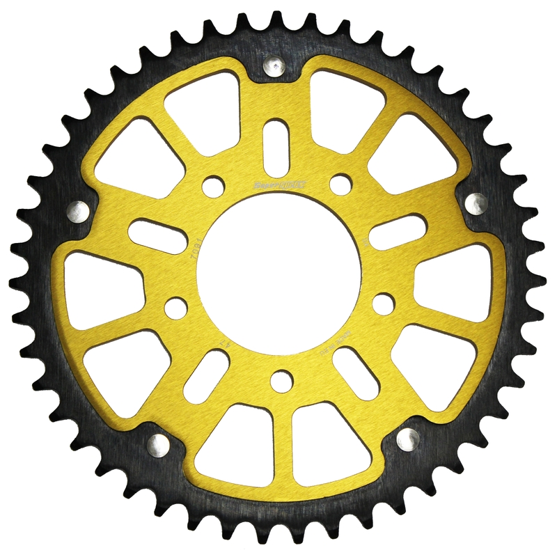 Rear sprocket SUPERSPROX STEALTH gold 47T, 520