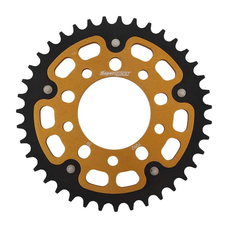 Rear sprocket SUPERSPROX STEALTH gold 39T, 525