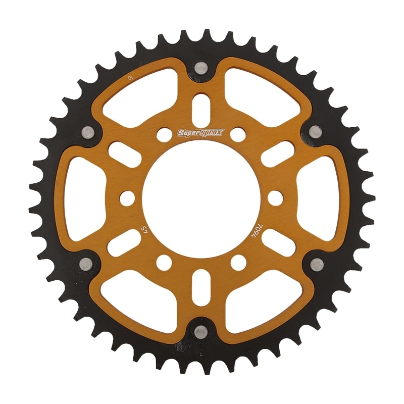 Rear sprocket SUPERSPROX STEALTH gold 45T, 520