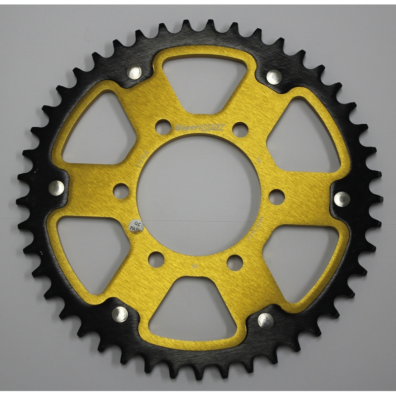 Rear sprocket SUPERSPROX STEALTH gold 45T, 525
