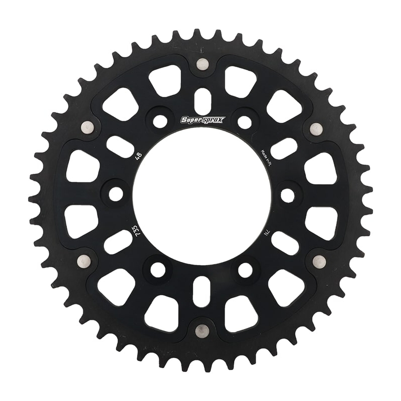 Rear sprocket SUPERSPROX STEALTH black 48T, 520
