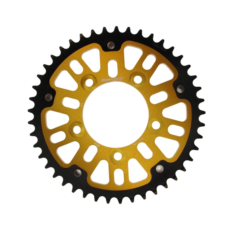 Rear sprocket SUPERSPROX STEALTH gold 45T, 525