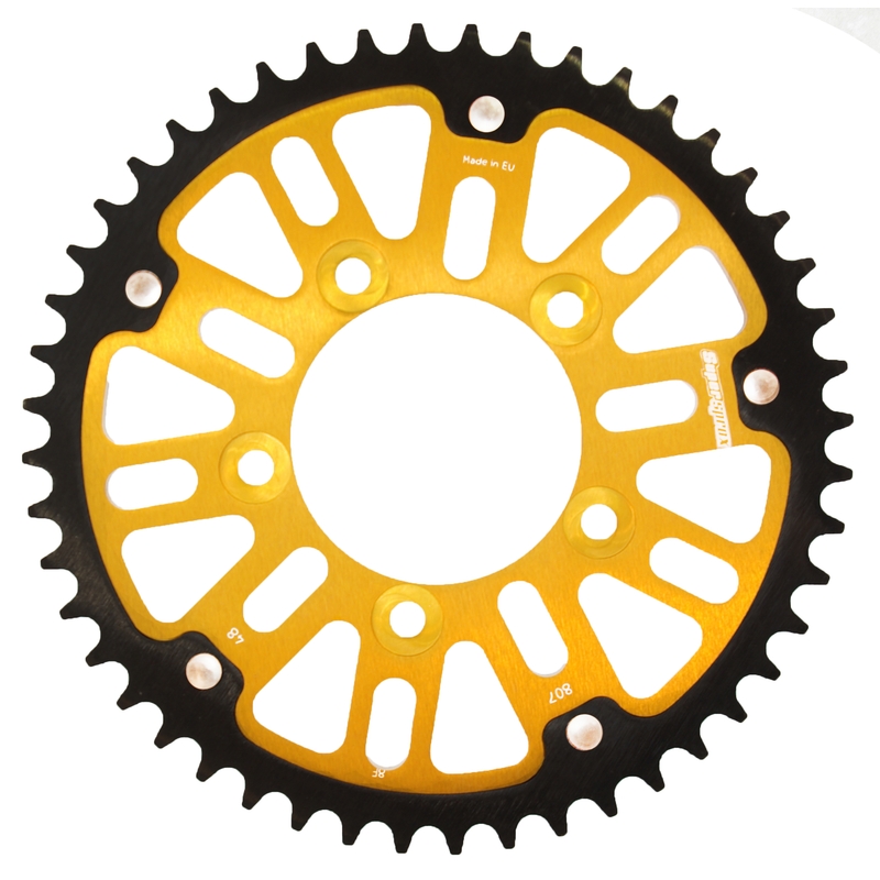 Rear sprocket SUPERSPROX STEALTH gold 48T, 525