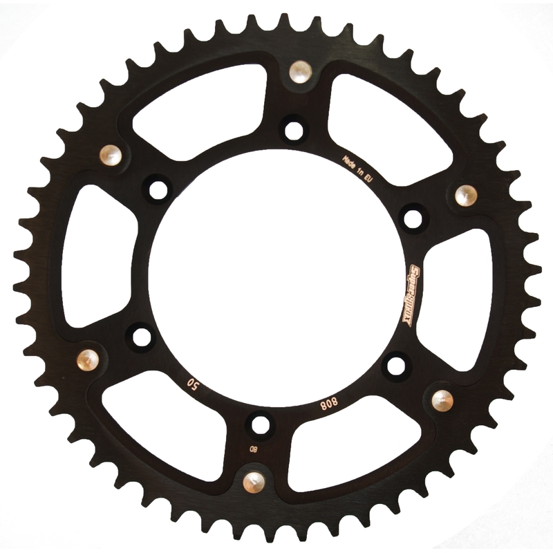 Rear sprocket SUPERSPROX STEALTH black 50T, 520
