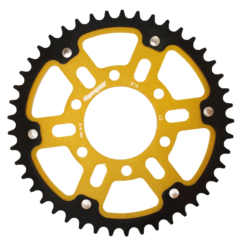 Rear sprocket SUPERSPROX STEALTH gold 45T, 530