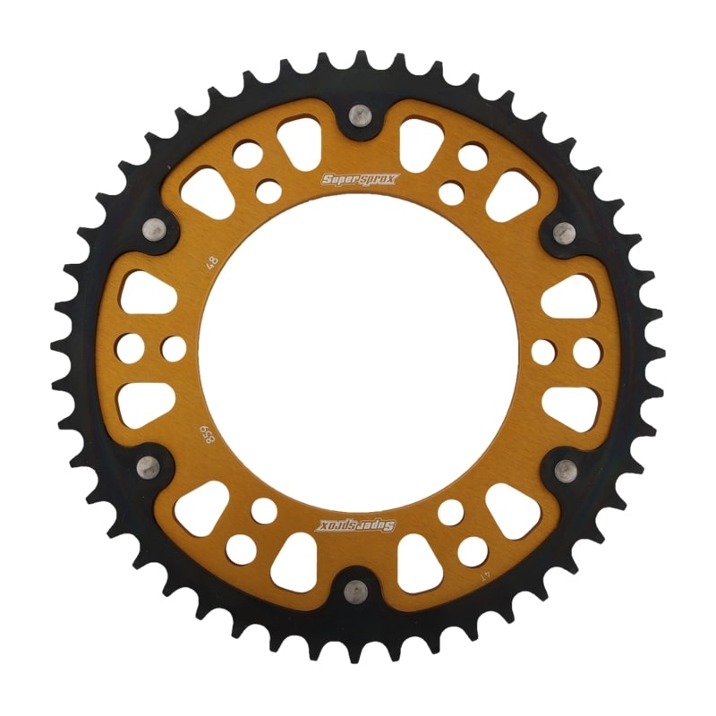 Rear sprocket SUPERSPROX STEALTH gold 48T, 530