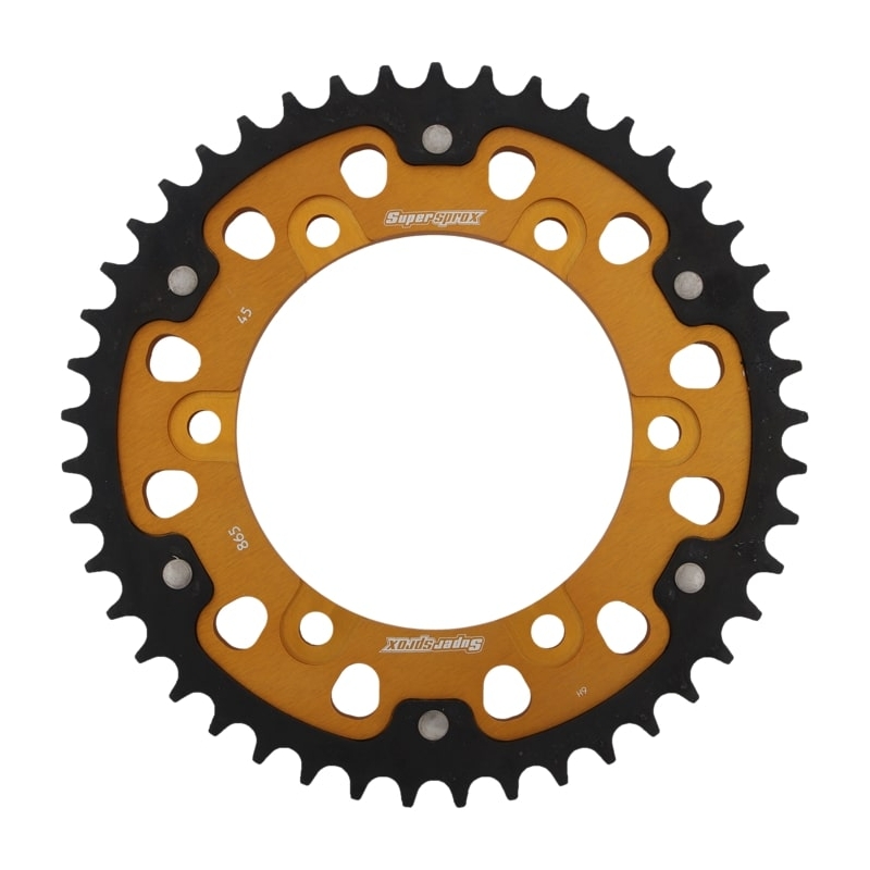 Rear sprocket SUPERSPROX STEALTH gold 45T, 530