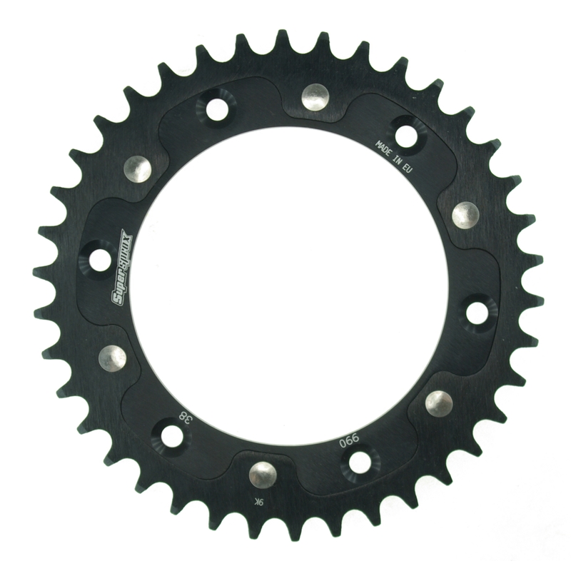 Rear sprocket SUPERSPROX STEALTH black 38T, 520