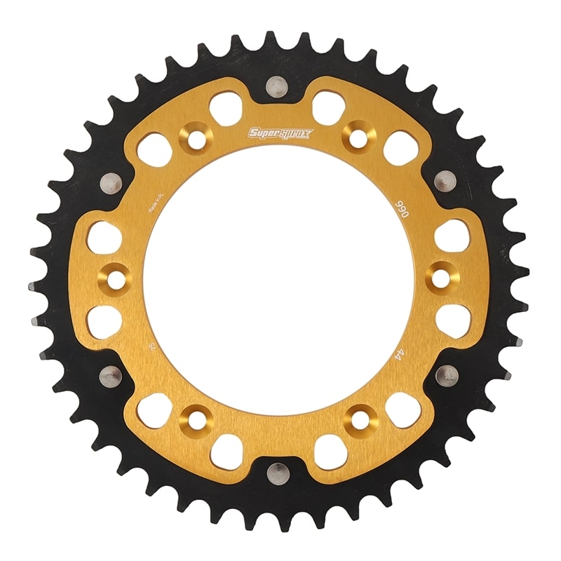 Rear sprocket SUPERSPROX STEALTH gold 44T, 520