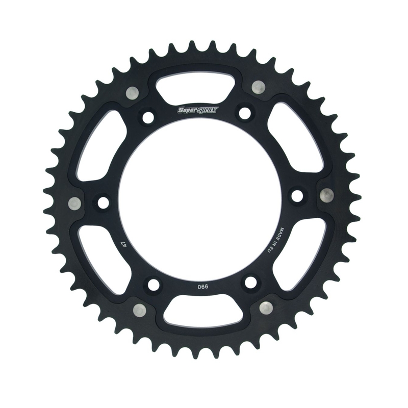 Rear sprocket SUPERSPROX STEALTH black 47T, 520