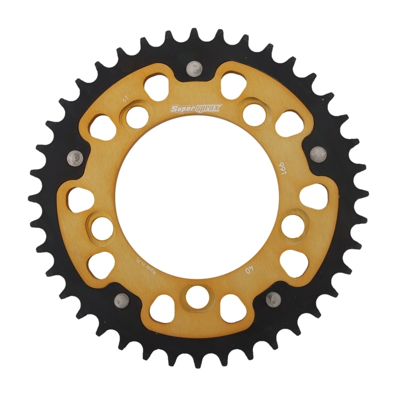 Rear sprocket SUPERSPROX STEALTH gold 40T, 525