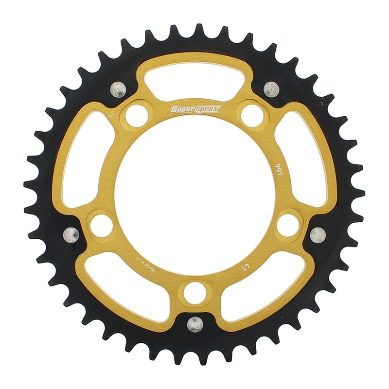Rear sprocket SUPERSPROX STEALTH gold 41T, 525