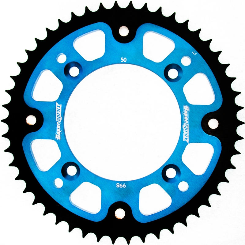 Rear sprocket SUPERSPROX STEALTH black 50T, 428