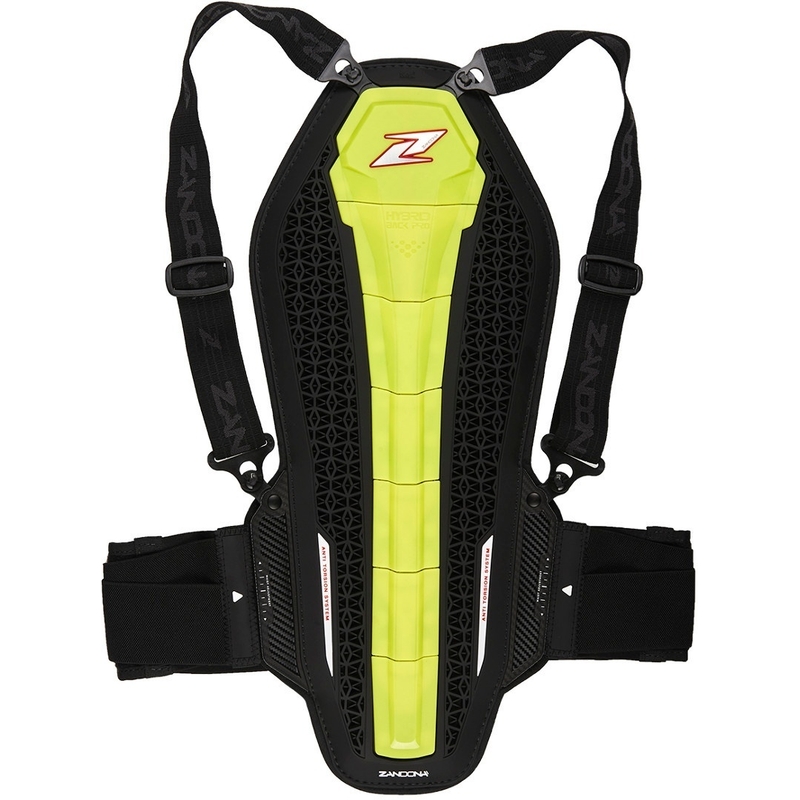 Ochraniacz kręgosłupa Zandona Hybrid Back Pro X7 fluo żółty 168-177 cm