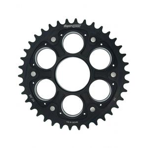 Rear sprocket STEALTH with alloy disc SUPERSPROX RSA-737_525:38-BLK Black 38T, 520