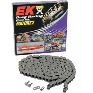 Drag racing chain EK 530 DRZ2 960 L reel