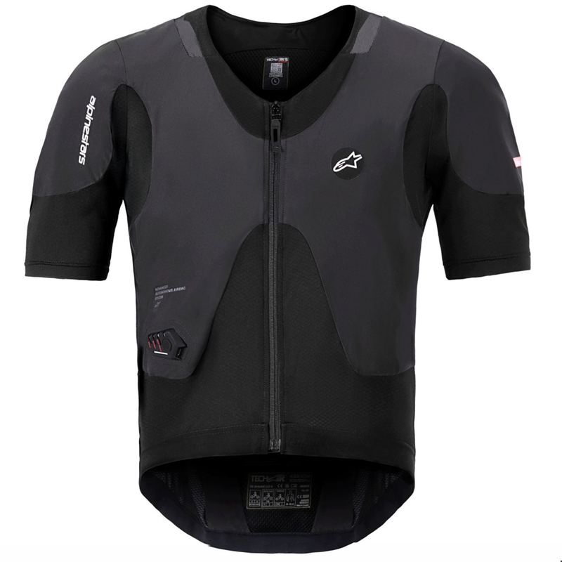 Kamizelka z poduszką powietrzną Alpinestars TECH-AIR®5 PLASMA w kolorze czarnym