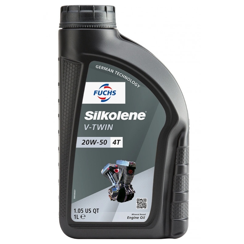 Engine oil SILKOLENE V-TWIN 20W-50 MINERAL 1 l