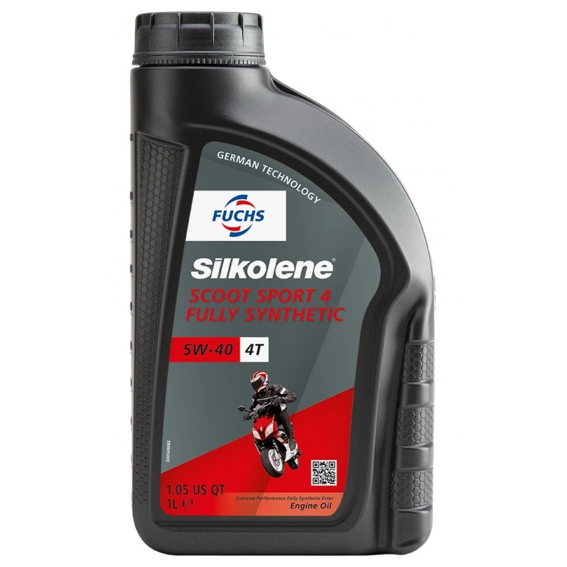 Engine oil SILKOLENE SCOOT SPORT 4 5W-40 1 l