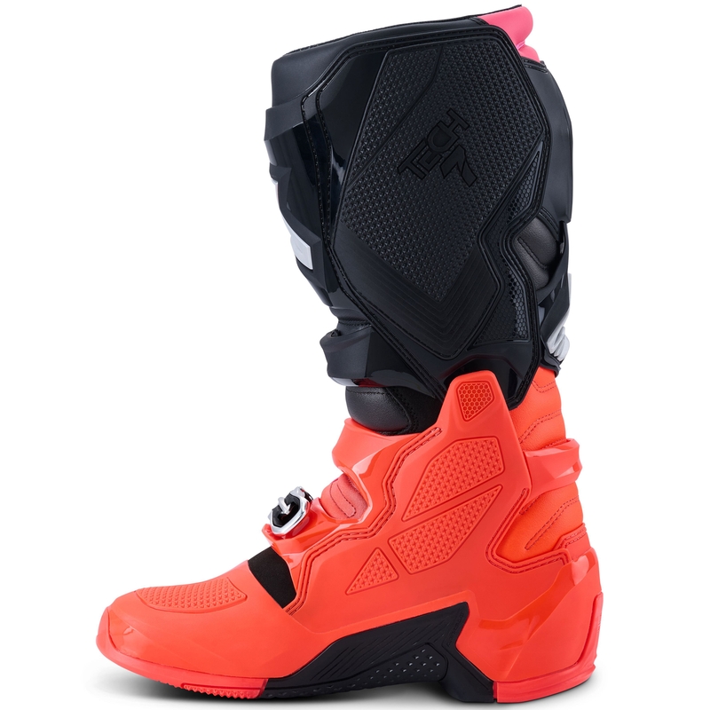 Buty motocyklowe Alpinestars Tech 7 czarno-fluo czerwono-fluo różowo