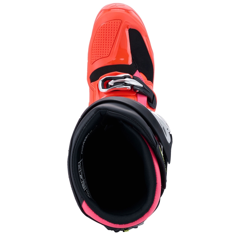 Buty motocyklowe Alpinestars Tech 7 czarno-fluo czerwono-fluo różowo