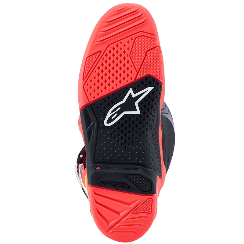 Buty motocyklowe Alpinestars Tech 7 czarno-fluo czerwono-fluo różowo