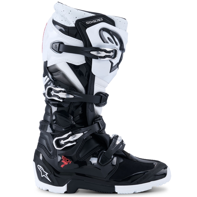 Buty motocyklowe Alpinestars Tech 7 Enduro czarno-białe