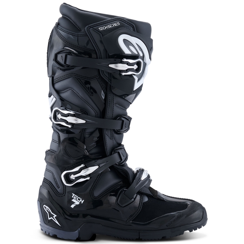 Buty motocyklowe Alpinestars Tech 7 Enduro w kolorze czarno-antracytowo-białym