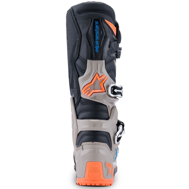 Buty motocyklowe Alpinestars Tech 7 Enduro w kolorze czarno-ciemnoszarym-fluo-pomarańczowym