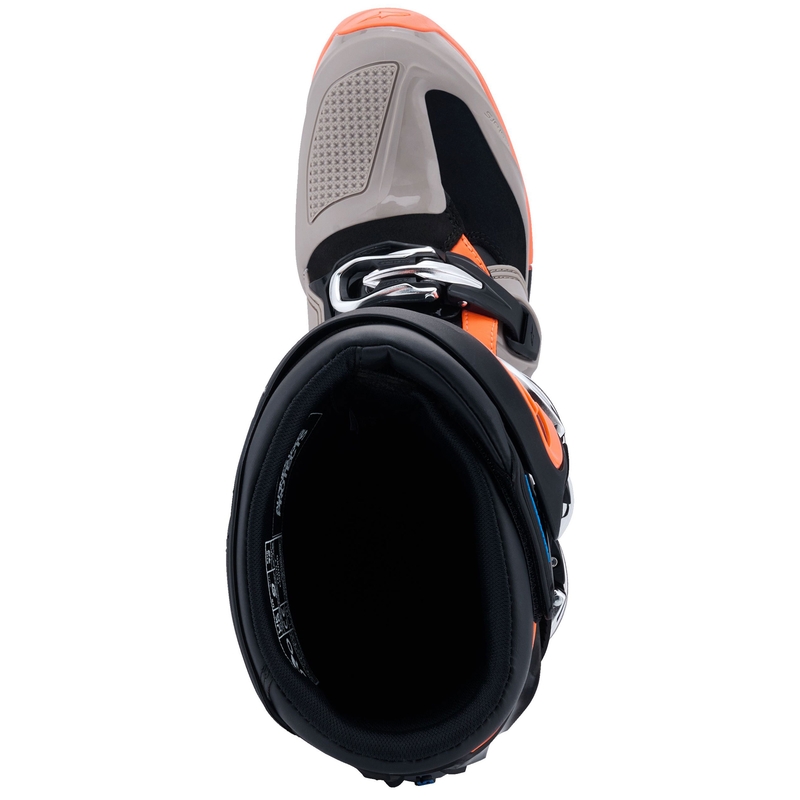 Buty motocyklowe Alpinestars Tech 7 Enduro w kolorze czarno-ciemnoszarym-fluo-pomarańczowym