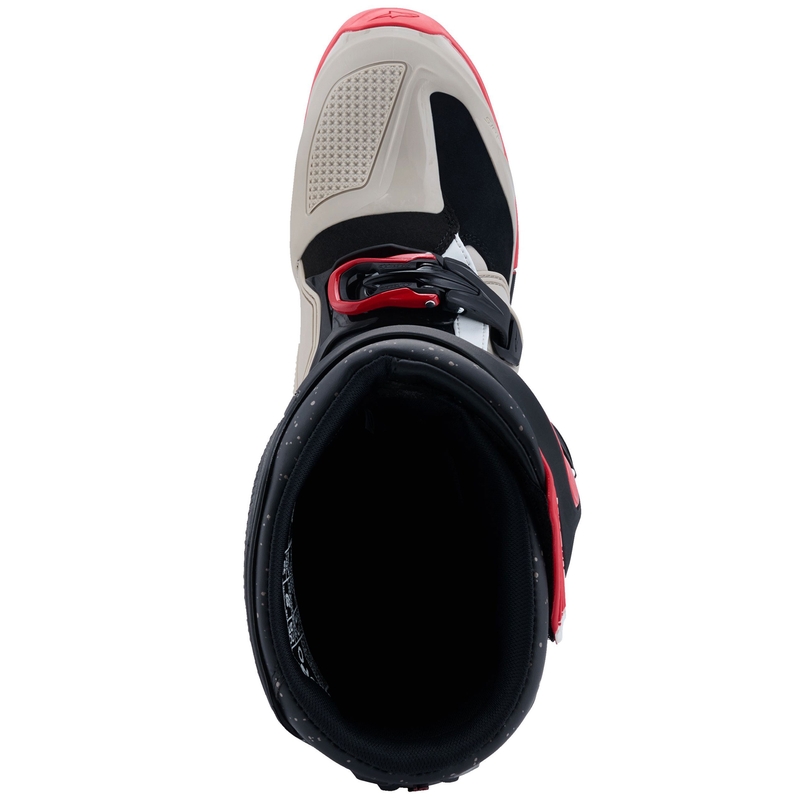 Buty motocyklowe Alpinestars Tech 7 Enduro w kolorze czarno-jasnoszarym-czerwonym