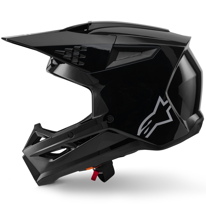 Kask motocrossowy Alpinestars S-M3 Solid czarny