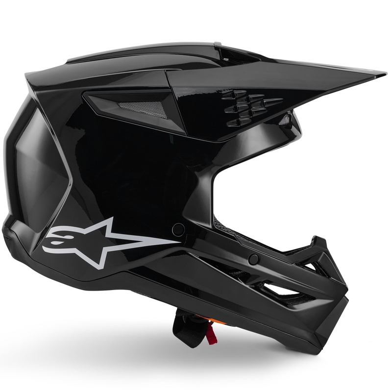 Kask motocrossowy Alpinestars S-M3 Solid czarny