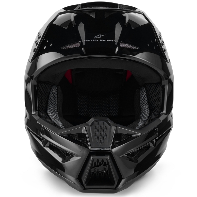 Kask motocrossowy Alpinestars S-M3 Solid czarny
