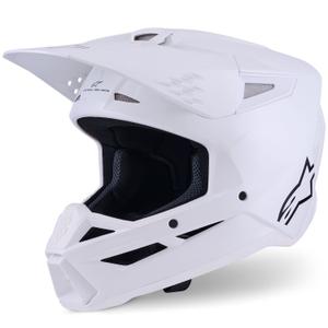 Kask motocrossowy Alpinestars S-M3 Solid biały