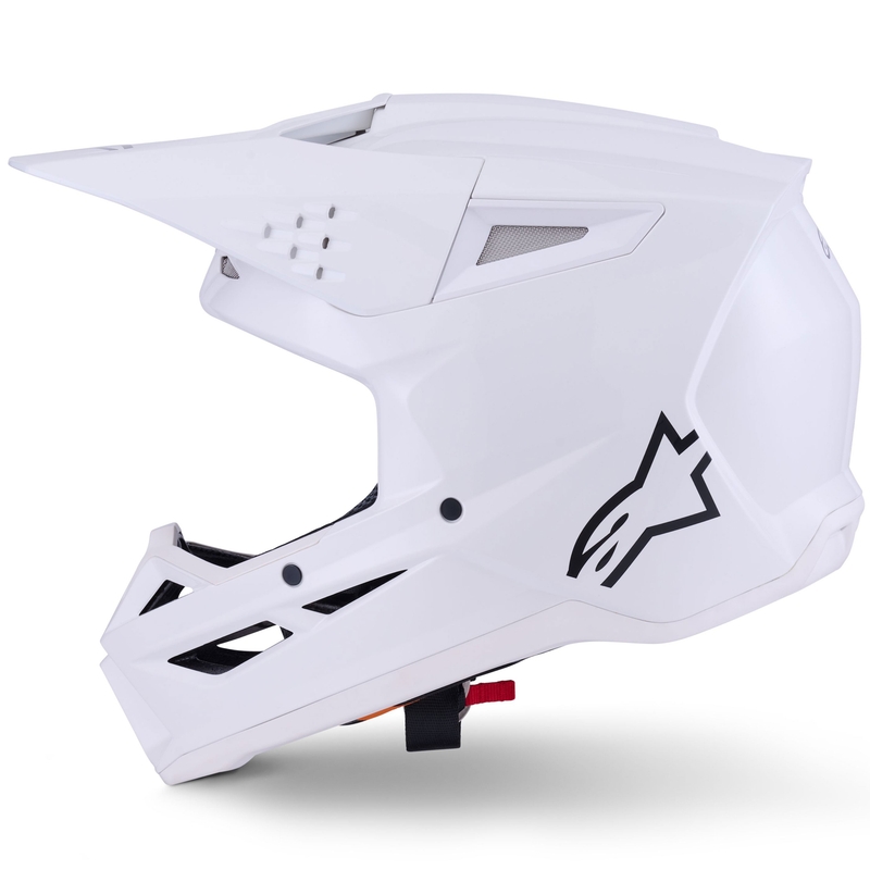 Kask motocrossowy Alpinestars S-M3 Solid biały
