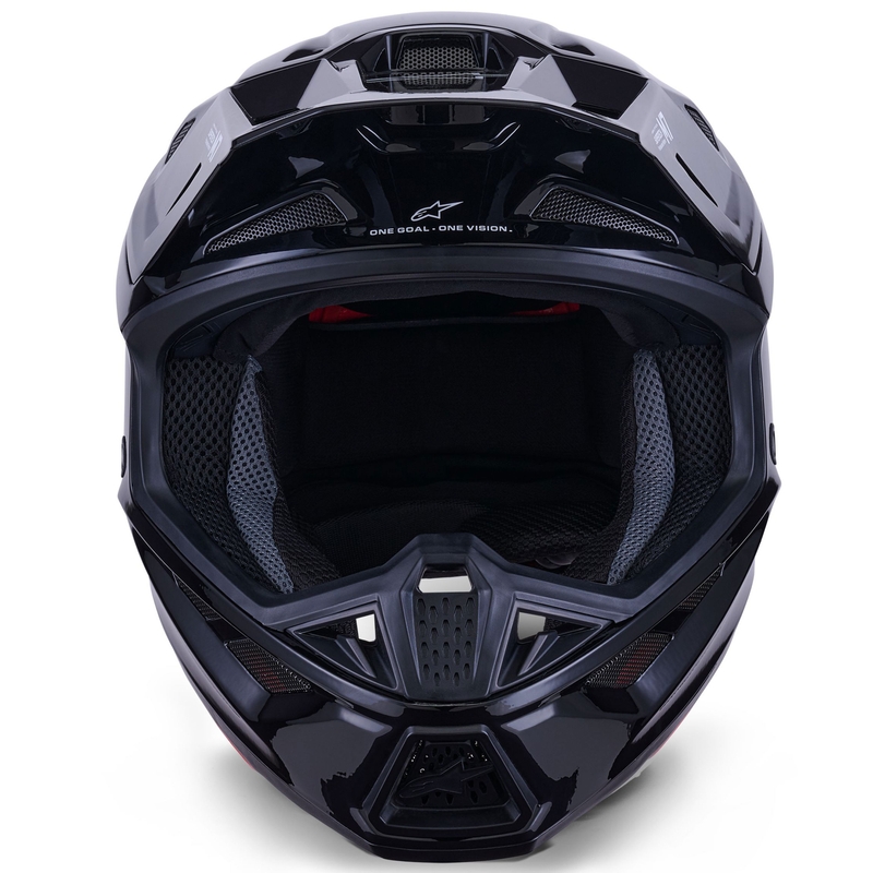 Kask motocrossowy Alpinestars SM7 Solid czarny