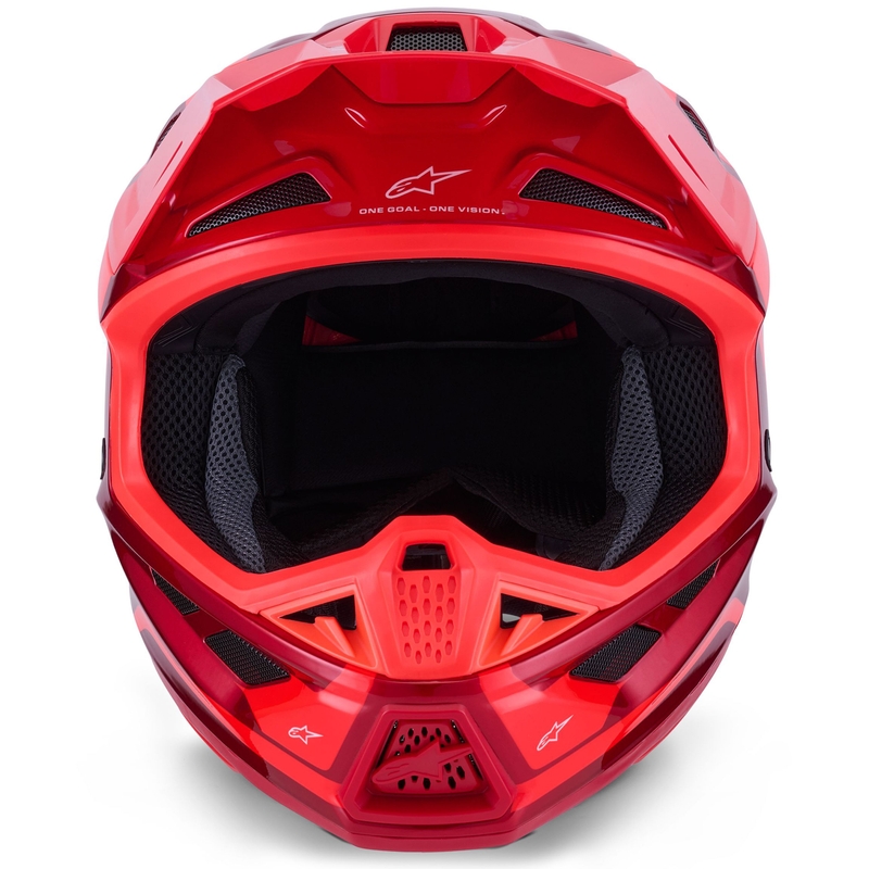 Kask motocrossowy Alpinestars SM7 Core czerwony