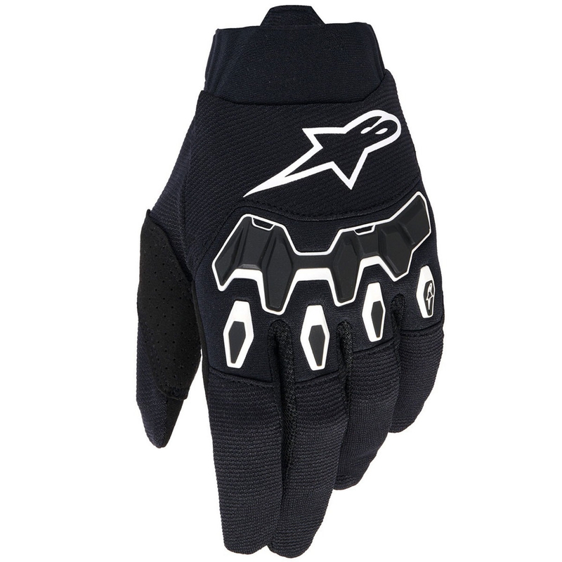 Rękawice motocrossowe Alpinestars Full Bore V2 czarno-białe