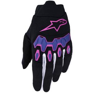 Rękawice motocrossowe Alpinestars Full Bore V2 w kolorze fioletowo-czarnym