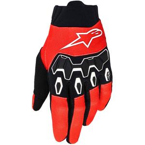 Rękawice motocrossowe Alpinestars Full Bore V2 pomarańczowo-czarne