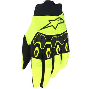 Rękawice motocrossowe Alpinestars Full Bore V2 w kolorze żółto-czarnym fluorescencyjnym