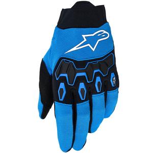 Rękawice motocrossowe Alpinestars Full Bore V2 niebiesko-czarne