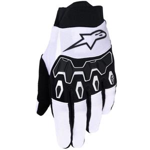 Rękawice motocrossowe Alpinestars Full Bore V2 jasnoszaro-czarne
