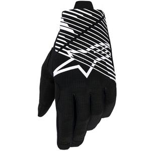Rękawice motocrossowe Alpinestars Radar Pro czarno-białe