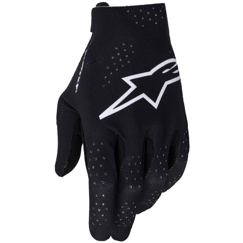 Rękawice motocrossowe Alpinestars Supertech MX czarno-białe