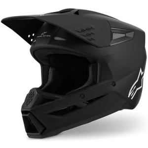 Kask motocrossowy Alpinestars S-M3 Solid matowo czarny