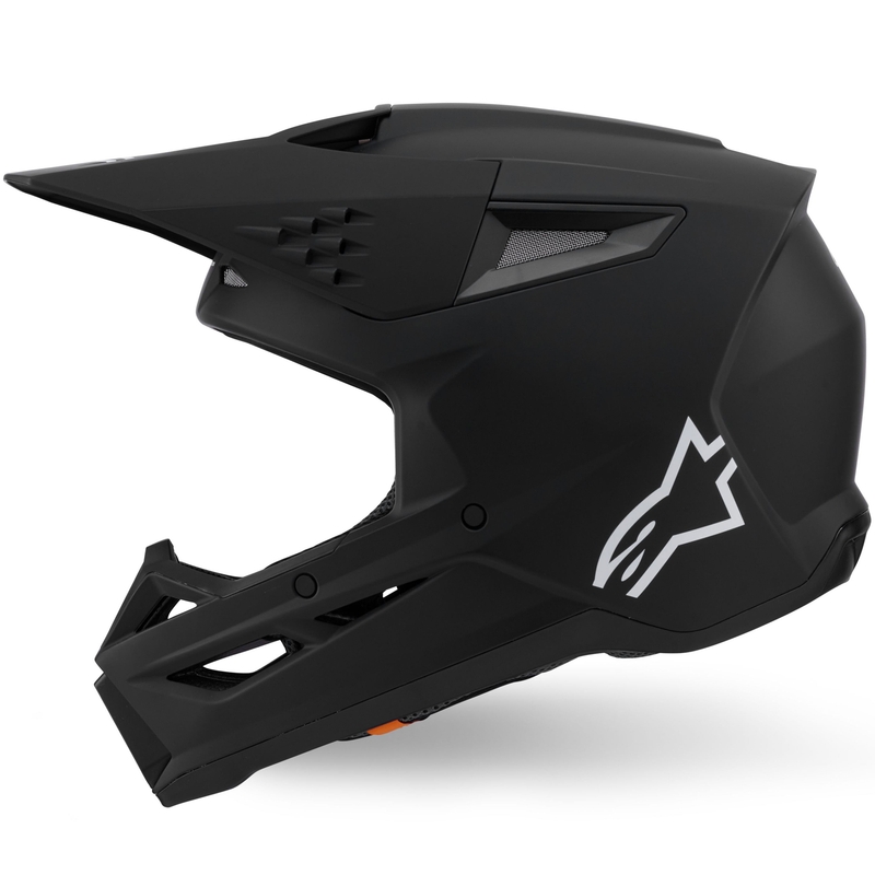 Kask motocrossowy Alpinestars S-M3 Solid matowo czarny